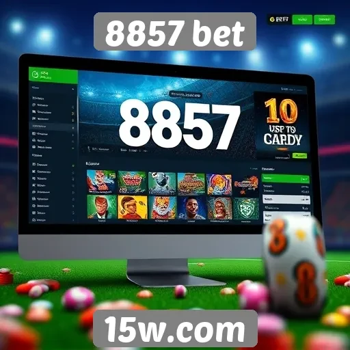 Plataforma 8857 bet e sua interface amigável